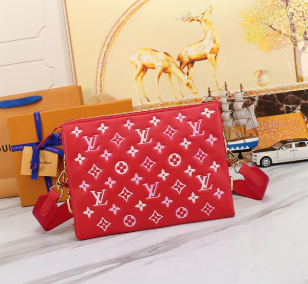 ルイヴィトンバッグ側面デザイン